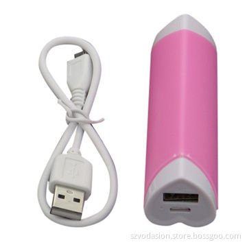 2014 Top Selling 2600mAh Lovely Portable Power Banks for Smart Phones